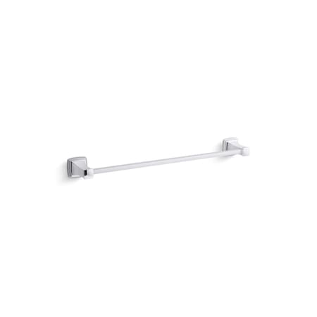Kohler Riff 24  Towel Bar Polished Chrome 27410-CP